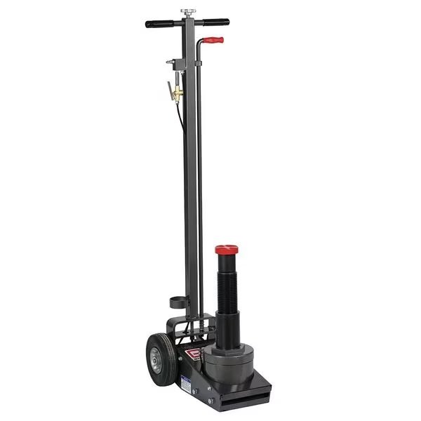 70000 lb. Air/Hydraulic Service Jack 22" Max. Lifting H., 9-1/4" Min. Lifting H, Gray, Mfr#: TSL-70
