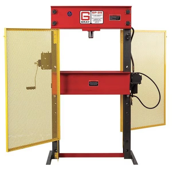 Shop Press Guard, For SP-25, Gray, Mfr#: Guard for SP25 Shop Press