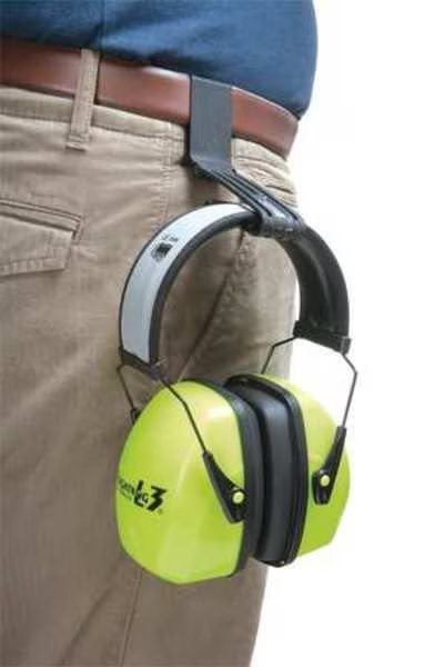 Belt Clip, For Use With Ear Muffs, Honeywell Howard Leight, Mfr#: 1016730-H5