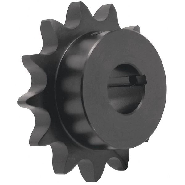 Finished Bore with Keyway & SS Bore Sprocket, 50 Chain Size, 3/4 Bore Dia., 21 # of Teeth, Tritan, Mfr#: 50BS21H X 3/4