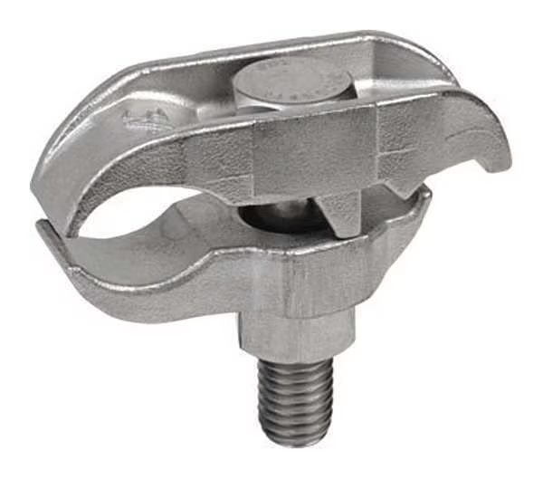 Parallel Beam Clamp, 1 in., 316 SS, Brite, Calbrite, Mfr#: S61000PC00