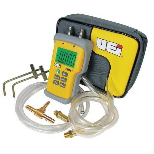 Static Pressure Test Kit, Uei Test Instruments, Mfr#: EM201SPKIT