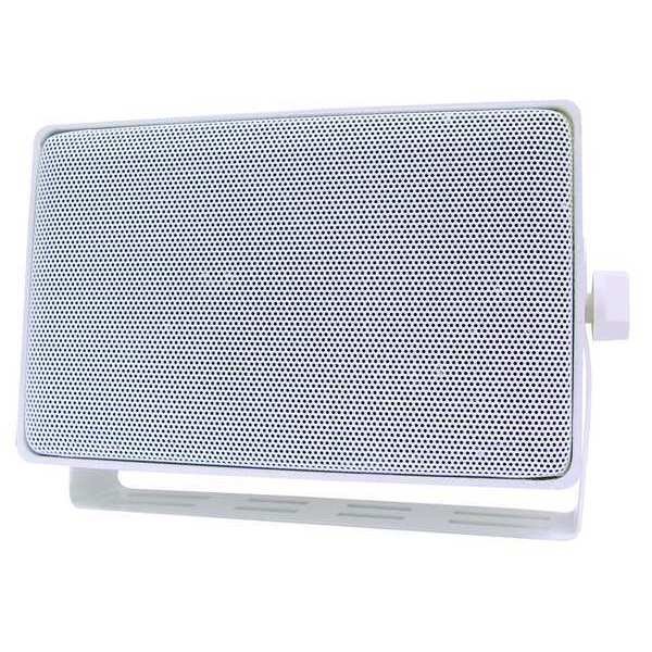 3-Way Indoor/Outdoor Speaker, 4 In, White, Speco Technologies, Mfr#: DMS3TSW