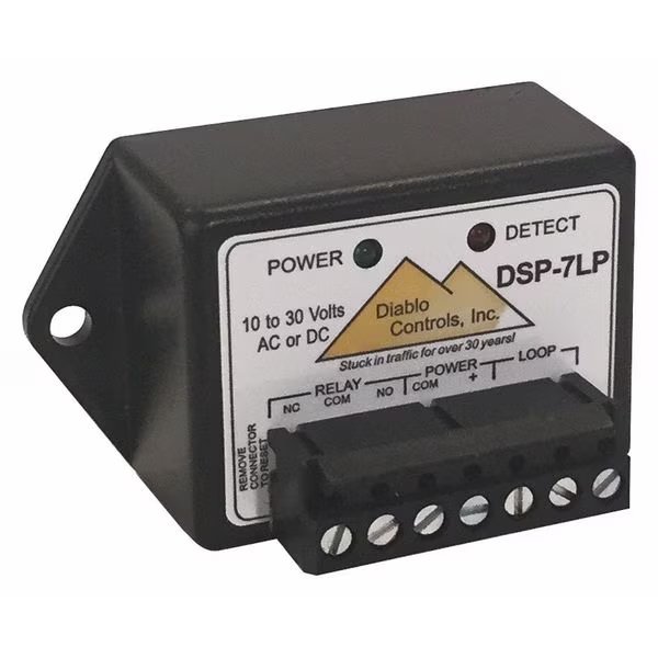 Vehicle Detector, Very Low Current, 1 Chan, Diablo Controls, Mfr#: DSP-7LP