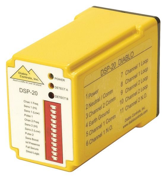 Vehicle Detector, 11 Pin, Diablo Controls, Mfr#: DSP-20 LV
