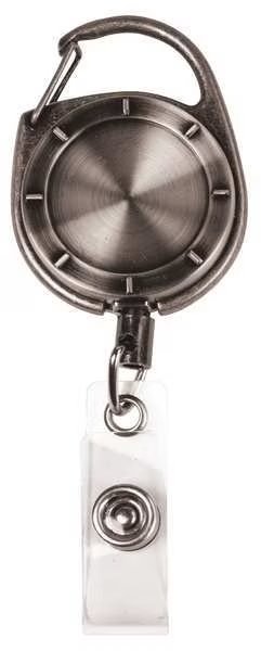 ID Card Retractor, Reel, 23 in. L, Gray, Myid, Mfr#: 038941