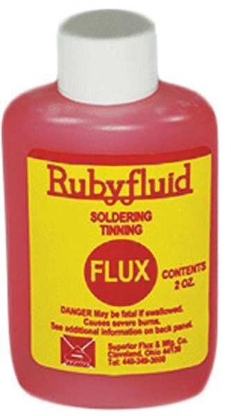 Soldering Flux, Liquid, 2 oz., Plstc Bottle, American Beauty Tools, Mfr#: CS-FX4