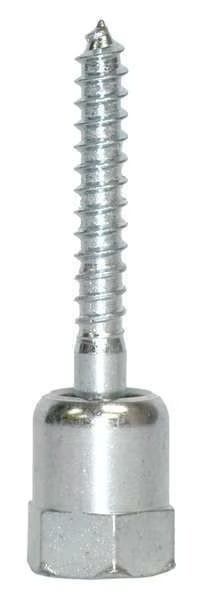 SAMMYS Vertical Rod Hanger, Steel, 1/4"-20 Size, 1" L, Steel Zinc-Climaseal, 25 PK, Sammys, Mfr#: 8137957