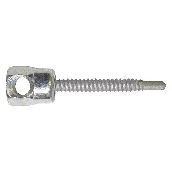 SAMMYS Horizontal Rod Hanger, Steel, 1/4"-14 Size, 1" L, Steel Zinc-Climaseal, 25 PK, Sammys, Mfr#: 8050957