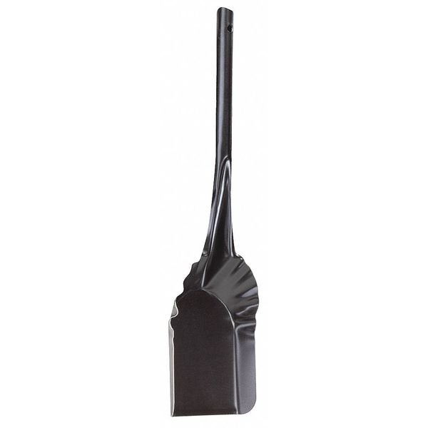 30 ga Not Applicable Square Point Coal Shovel, Steel Blade, 11 in L Black Steel Handle, Behrens, Mfr#: 17PCS