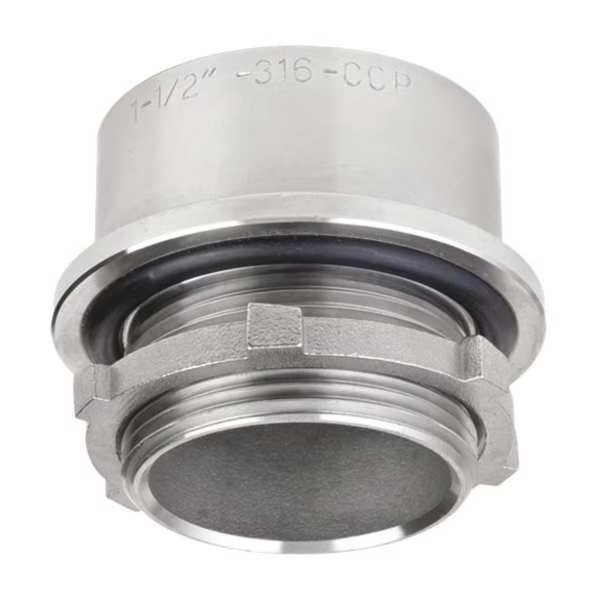 Hub, Threaded, 1-1/4in., 2-1/2in.L, 316 SS, Calbrite, Mfr#: S61200LT00