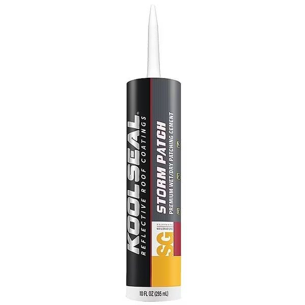 Roof Repair, 10 oz, Cartridge, Black, Kool Seal, Mfr#: KS0083600-01