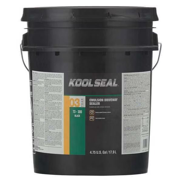 5 gal. Sealer, Black Protective Finish, Black, Kool Seal, Mfr#: KS0073300-20