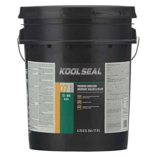 5 gal. Sealer, Black Protective Finish, Black, Kool Seal, Mfr#: KS0073900-20