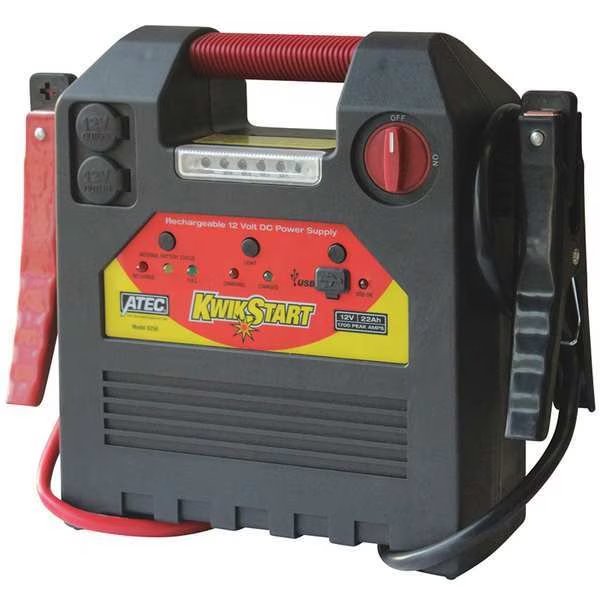 Jump Starter, 12V, 400A, Max Voltage 500V, Associated Equipment, Mfr#: 6256