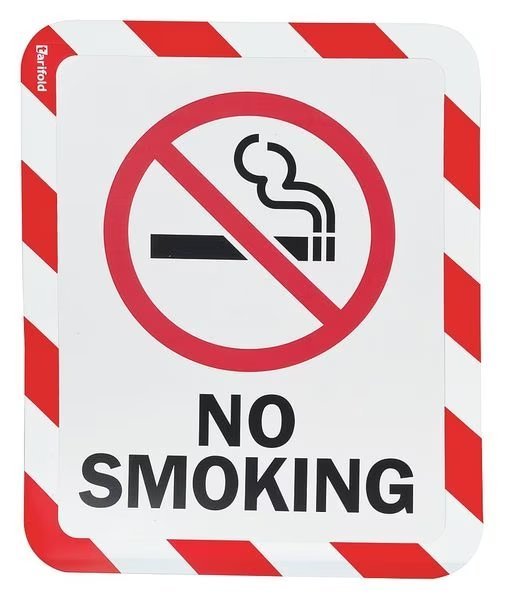 Sign Holder, Magnetic, No Smoking, PK2, Tarifold, Mfr#: P194943NP