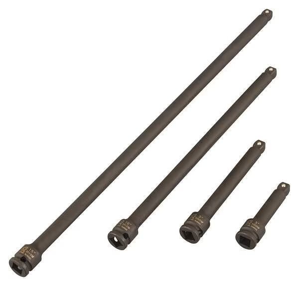 Impact Wobble Extension Set, 4 pcs., 1/2", Sunex, Mfr#: 2504