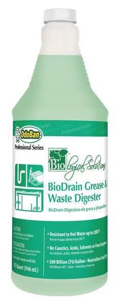 Bio Grease and Waste Digester, 32oz, PK12, Odoban, Mfr#: 928062-Q12