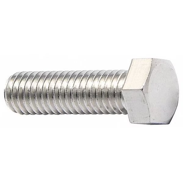 Not Graded, 3/8"-16 Hex Head Cap Screw, NL-19 18-8 Stainless Steel, 1 in L, 50 PK, Foreverbolt, Mfr#: FBHEXB38161P50