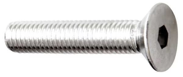 3/8"-16 Socket Head Cap Screw, NL-19(SM) 18-8 Stainless Steel, 1 in Length, 25 PK, Foreverbolt, Mfr#: FBFHEADS38161P25