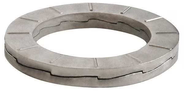 Wedge Lock Washer, For Screw Size 22 mm Stainless Steel, Plain Finish, 50 PK, Disc-Lock, Mfr#: SSM-109