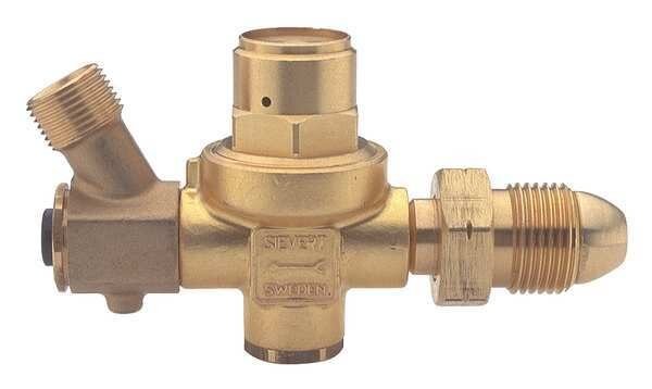 Preset Regulator, Single Stage, POL, 28 psi, Use With: Propane, Sievert, Mfr#: 3099-73
