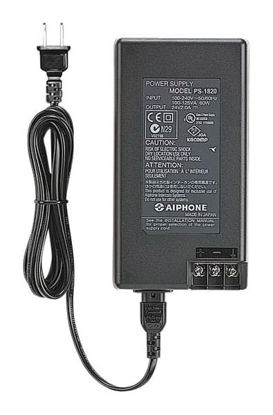 Power Supply, Aiphone Products, Aiphone, Mfr#: PS-1820UL