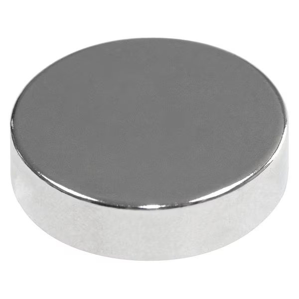 Disc Magnet, 16 lb., Nickel Plating, Mag-Mate, Mfr#: NE7518NP35