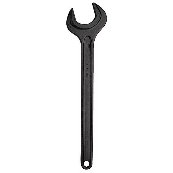 Open End Wrench, Black, 55mm x 16-23/32 in, Facom, Mfr#: FM-45.55