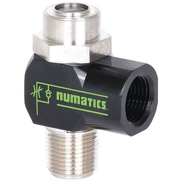 Swivel, 1/8In NPT, 1-23/50 in. L, Numatics, Mfr#: 1FCRN