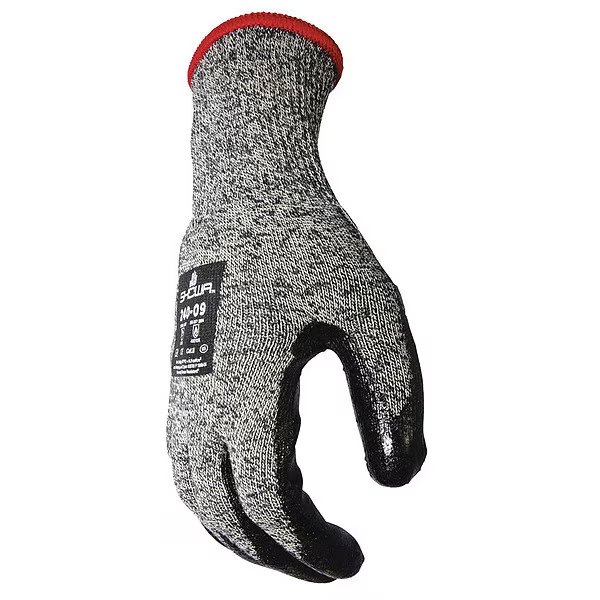Arc Flash Gloves, Neoprene, M, Blk/Gray, PR, Showa, Mfr#: 240-08