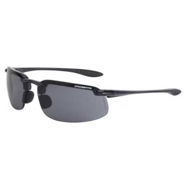 Safety Glasses, Gray Scratch-Resistant, Crossfire, Mfr#: 2141