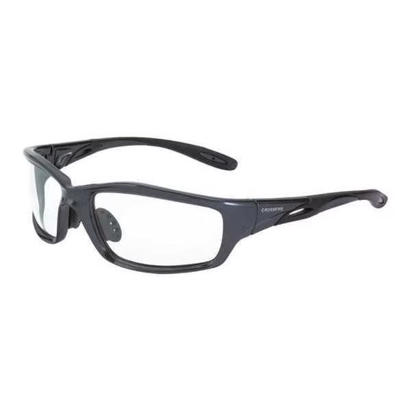 Safety Glasses, Clear Scratch-Resistant, Crossfire, Mfr#: 224