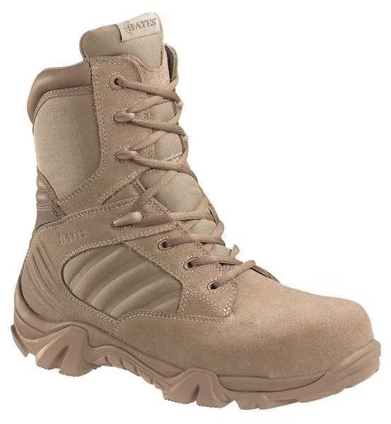 Boots, Composite, Mens, 13M, Desert Tan, PR, Bates, Mfr#: E02276