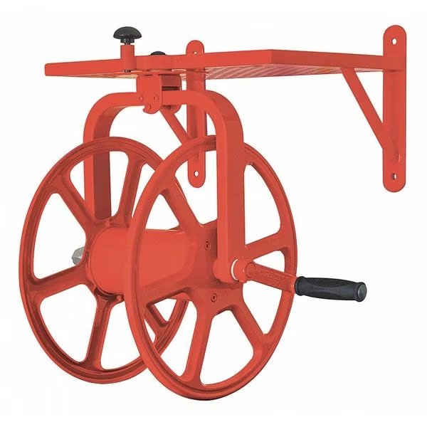 Hose Reel, Steel, 21-1/2in.H, Red, Liberty, Mfr#: 36XR16