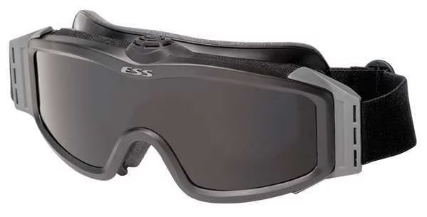 Tactical Safety Goggles, Clear, Gray, Smoke Anti-Fog, Scratch-Resistant Lens, 5SY4 Series, Ess, Mfr#: 740-0132