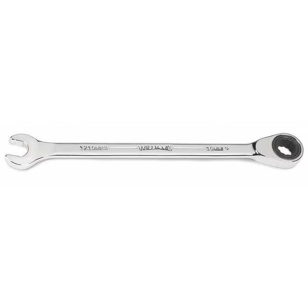 Williams Ratchet Combo Wrench, 12, 18mm, Williams, Mfr#: 1218MRS
