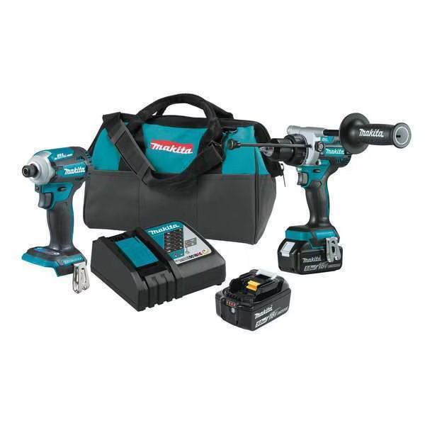 LXT Brushless 2pcs, Combo Kit, 18V, (5.0Ah), Makita, Mfr#: XT288T
