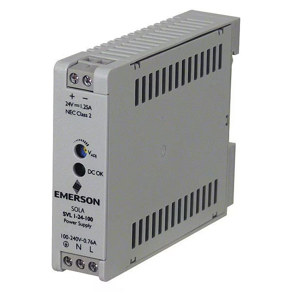 Power Supply 24V, 30W, 1.25A, Solahd, Mfr#: SVL124100