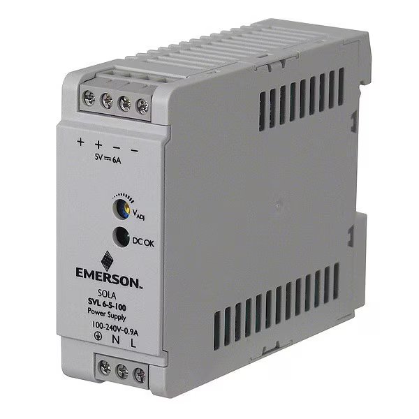 Din Rail Power Supply, 6 A, 30 W, Solahd, Mfr#: SVL65100