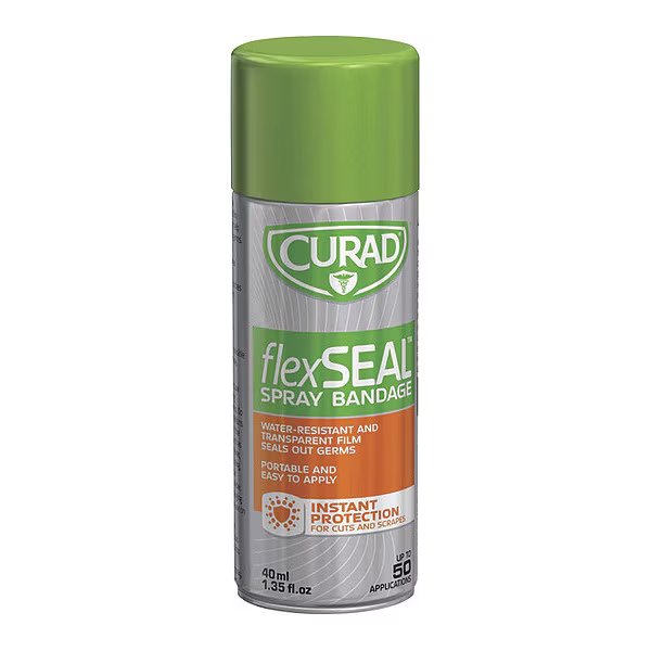 FlexSeal Spray Bandage, 1.35Fl Oz, Curad, Mfr#: CUR76124RB