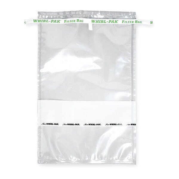 Blender Filter Bags, Closure, 55 oz., PK250, Whirl-Pak, Mfr#: B01318
