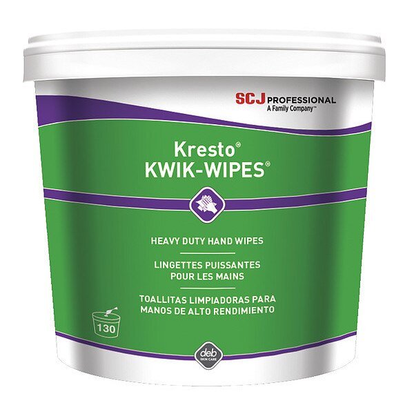 Cleansing Wipes, Heavy Duty, PK4, Deb, Mfr#: KKW130W
