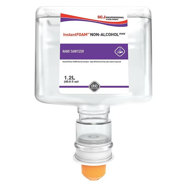 Hand Sanitizer, Foam, Non-Alcohol, Deb, Mfr#: AFS120TF