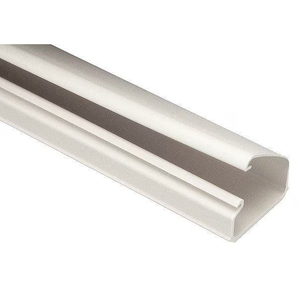 6' Surface Raceway Channel, PVC, Off White, Panduit, Mfr#: LD10IW6-A