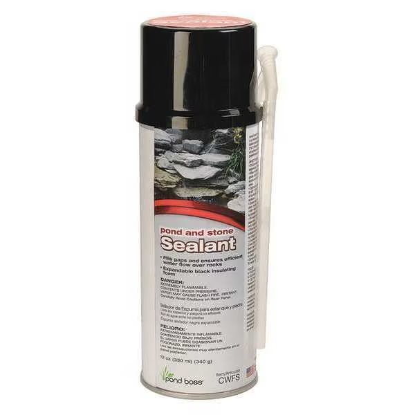 Pond and Stone Foam Sealant, Polyurethane, Pond Boss, Mfr#: 54236