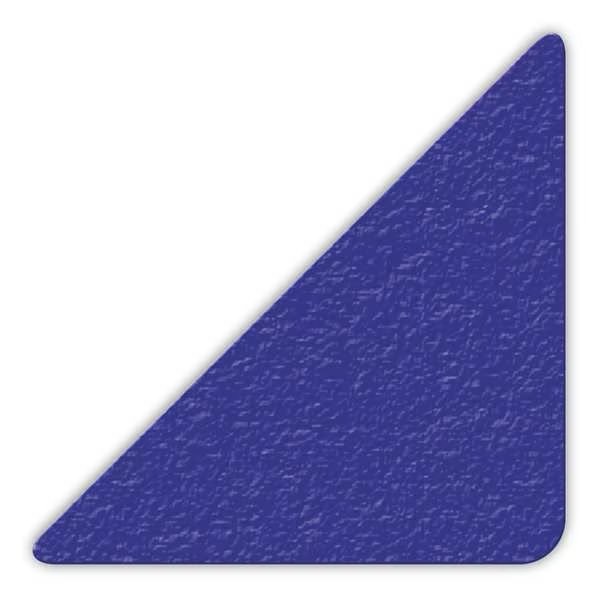 FloorMrkingTape, Tringl, Blue, 3Lx3inW, PK25, Incom, Mfr#: LM180B