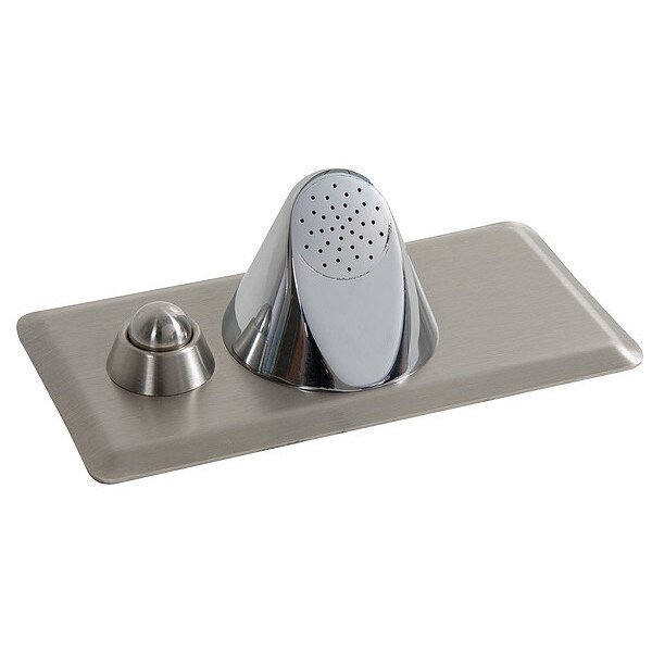 Metering 2" Mount, 2 Hole Bathroom Faucet, Stainless/Chrome, Bestcare, Mfr#: WH3373