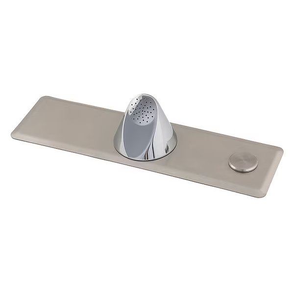 Metering 2" Mount, 2 Hole Bathroom Faucet, Stainless/Chrome, Bestcare, Mfr#: WH3373-PPZ