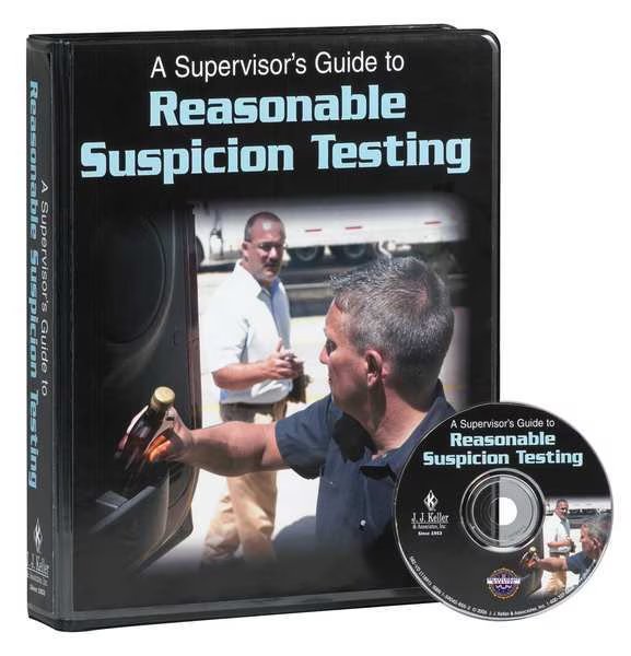 DVD, Supervisor, Reasonabl Suspicion Test, Jj Keller, Mfr#: 38337